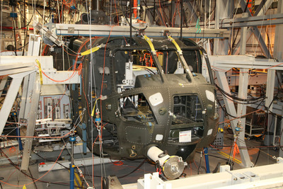 The CH-53K Static Test Article has successfully completed required pre-flight test conditions at Sikorsky's Stratford, conn. facility to substantiate airframe strength for first flight of the CH-53K heavy lift helicopter in late 2014. The tests are part of a three-year program to validate that the largest helicopter ever designed and built by Sikorsky has the structural integrity to operate safely over its entire flight envelope — from its empty gross weight of 44,000 pounds up to its maximum gross...