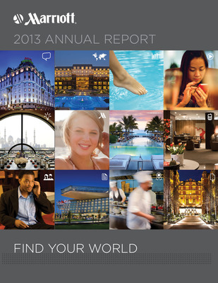 Marriott International's 2013 Annual Report Invites You to 'Find Your World'