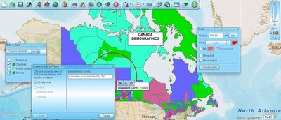SpatialTEQ Releases MapBusinessOnline.com 4.2 Featuring Access to Census Tracts, MSAs, Zip 3s and Canadian Territory Mapping for Sales &amp; Marketing Pros