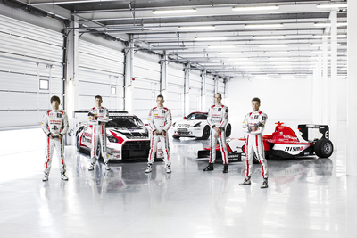 Past winners of the GT Academy competition.