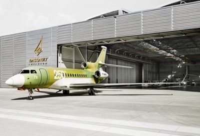 Dassault Aviation Rolls out 250th Falcon 7X