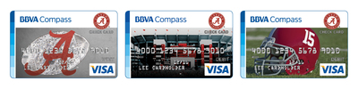 Featuring Bama Checking, Bama Savings and team-branded online and mobile banking services, BBVA Compass- Bama Banking gives enthusiastic fans another way to show their unwavering support for the University of Alabama.