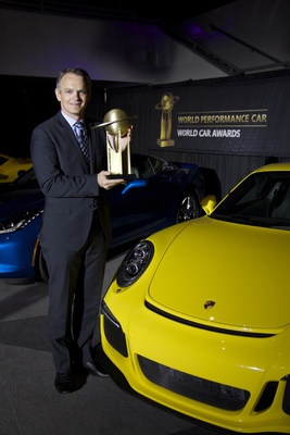 Porsche 911 GT3 named 2014 World Performance Car