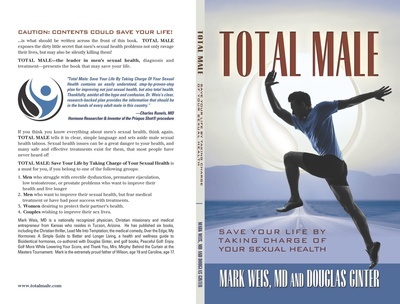 Is Low Libido Keeping You Down? Douglas Ginter's New Book "Total Male" Suggests Waning Sexual Health Can Wreak Havoc on Overall Wellness, Cause Serious, Long-term Health Problems