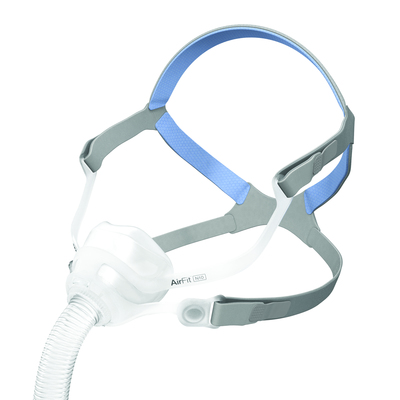 The lightweight AirFit N10 is a compact nasal mask that offers patients a clear line of sight.