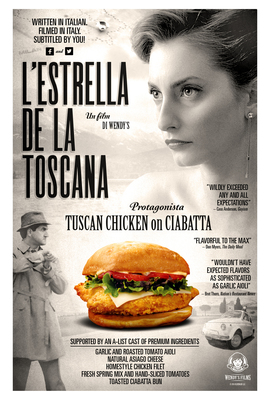 To celebrate the Italian-inspired Tuscan Chicken on Ciabatta, Wendy-s is releasing a short film 