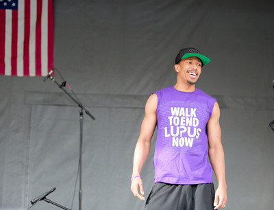 Multi-talented Entertainer Nick Cannon Leads Thousands of DC Residents in Walk to End Lupus Now.