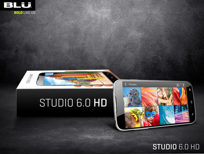 BLU Products Introduces Largest Member of Studio Series -- Studio 6.0 HD, with High-End Display Technology and Incredible Viewing Experience