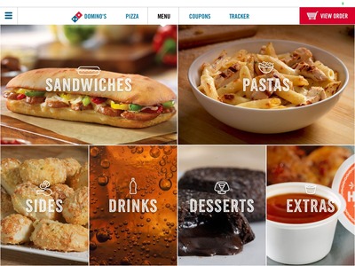 Domino's today launches its most beautiful ordering app yet, for iPad.