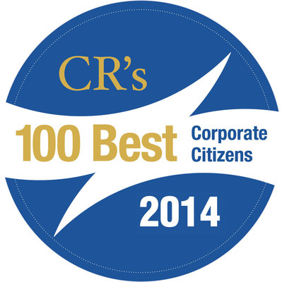CR Magazine 100 Best Corporate Citizens 2014 logo.