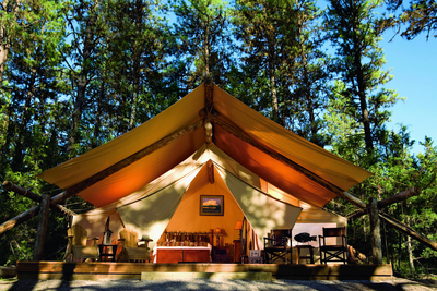 One-Of-Five Hottest Trends In Girlfriend Getaways, Glamping Experience Is Grand Prize In Skinny Cow's "Girls Gone Glamping" Giveaway