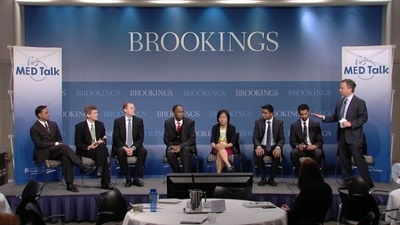 Dr. Mark Mcclellan And The Richard Merkin Scholar Launch The New "MEDTalk" Series At Brookings