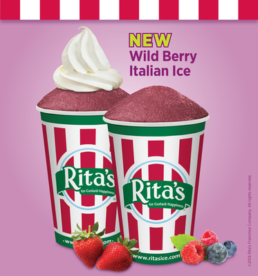 Rita's Italian Ice Celebrates 30 Years With New Wild Berry Italian Ice And "Berry Wild" 30th Birthday Sweepstakes