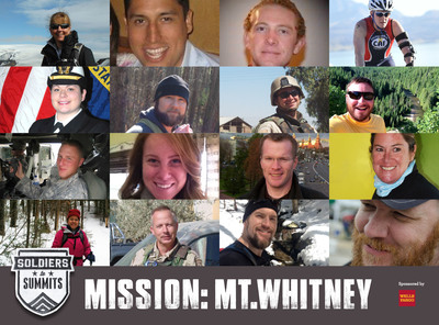 Soldiers to Summits, Wells Fargo Announce Mission: Mt. Whitney Expedition Team of Wounded Veterans