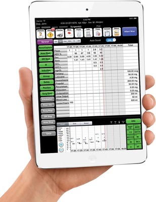 Anesthesia Touch, an easy to use, full-featured AIMS for both iPad and Windows.