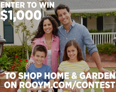 Enter to win $1,000 to shop. Hurry, time is running out.