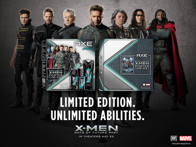 AXE® Teams Up With X-Men: Days Of Future Past To Unlock The Superpower Of Confidence