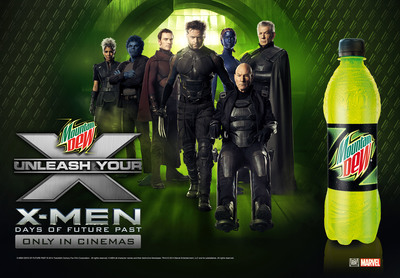 Mountain Dew® Encourages Fans To "Unleash Your X" With X-Men: Days of Future Past Campaign