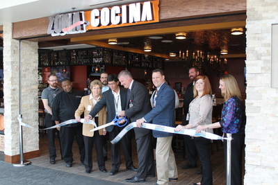Fiesta! Grand opening of Zona Cocina restaurant at AIRMALL at BWI Marshall Airport celebrated on Cinco de Mayo.