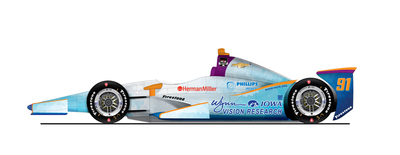 Indy 500 Champion Buddy Lazier To Race The University Of Iowa Stephen A. Wynn Institute For Vision Research Car In The 2014 Indianapolis 500