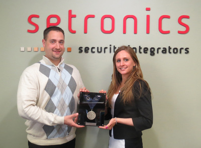 Brivo Systems Recognizes Setronics Corp. as Top Regional Dealer of Brivo Systems in the Northeast Region