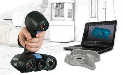 Creaform presenta la solución de escaneado en 3D ideal para las aplicaciones de impresión en 3D