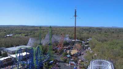 Record-Breaking "New England SkyScreamer" is Now Open at Six Flags New England