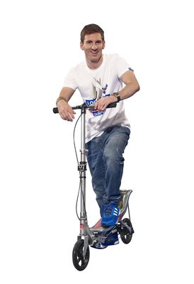 Messi Signs Contract with Space Scooter