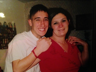 Anthony Harmon poses with his mother Melanie Mosely. Anthony drowned in September 2005 after his GM vehicle suddenly lost power, sending 18 year-old Anthony into a canal.