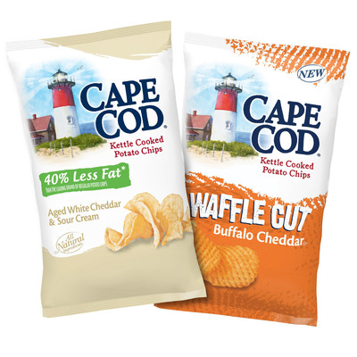 Cape Cod® Potato Chips Launches Two Savory New Cheese Flavors