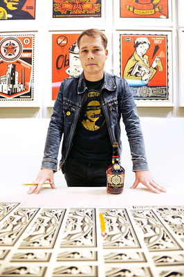 Shepard Fairey Adds Signature Art to Hennessy V.S Limited Edition Bottle