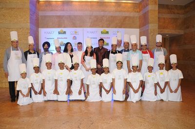 Hyatt Presents the Smile Foundations's 'Cook for a Smile' With Chef Vikas Khanna
