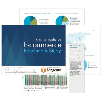 MarketingSherpa E-commerce Benchmark Study Reveals How 4,346 E-commerce Marketers Define, Drive Success