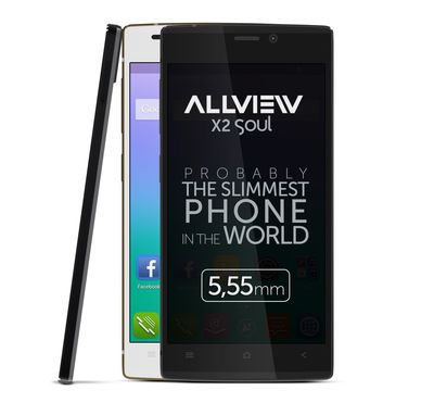 Allview bringt das dünnste Smartphone der Welt, X2 Soul, auf den europäischen Markt