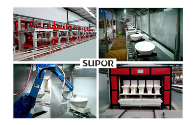 Automatic full ceramic production line of SUPOR