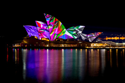 Sydney is Filled with Colour and Light for the Sixth Annual Vivid Sydney Festival