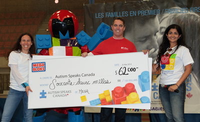 MEGA Brands and Mattel to present more than $70,000 in donations to Autism Speaks Canada