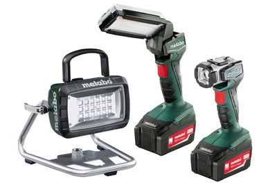 Metabo: Introduces Three New 18V LED Work Lamps