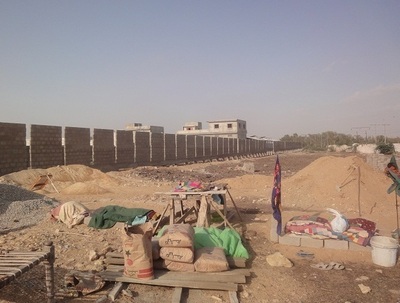 Phase-I Construction- Security Boundary On 40,000 sqft Site
