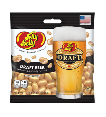 Draft Beer Jelly Belly jelly beans paired with pretzels bring out the sweet and salty flavor profiles.