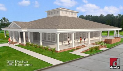 The North River Club rendering for the upcoming clubhouse project.