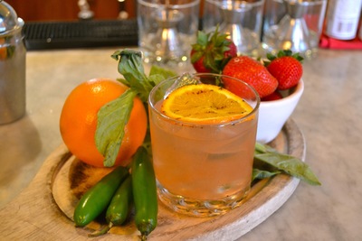 Commissioned by Visit California and crafted in Los Angeles by mixologist Eric Tocosky, the "Golden Gait" features distinctly Californian ingredients, Tequila and celebrates the state's vibrant horse racing past, present and future!