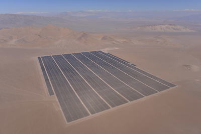 President Bachelet of Chile Inaugurates Latin America's Largest Solar Photovoltaic Power Plant