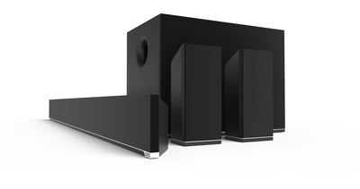 VIZIO Unleashes Big Sound in the Living Room with Launch of 54'' 5.1 Sound Bar System