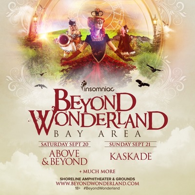 3rd Annual Beyond Wonderland, Bay Area Returns Saturday, September 20 &amp; Sunday, September 21, 2014 at Shoreline Amphitheater &amp; Grounds