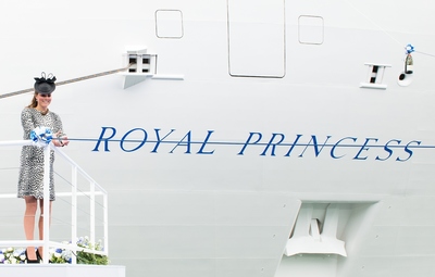 Princess Cruises celebrates the first birthday of Royal Princess, christened by Her Royal Highness The Duchess of Cambridge on June 13, 2013.