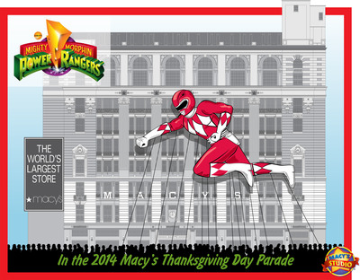 It's Morphin Time! Saban's Iconic Red Mighty Morphin Power Ranger Joins The 88th Annual Macy's Thanksgiving Day Parade® With A New Giant Balloon