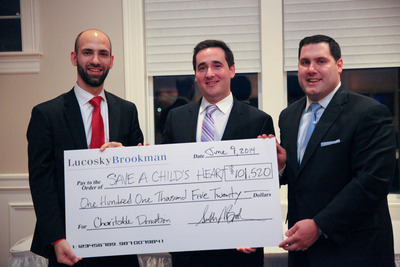 Lucosky Brookman LLP Inaugural Charity Golf Outing Raises $101,520 for the Save A Child's Heart Foundation