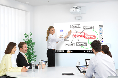 Epson Introduces New BrightLink Pro-Series with Whiteboard Sharing Tool and Finger Touch Capability