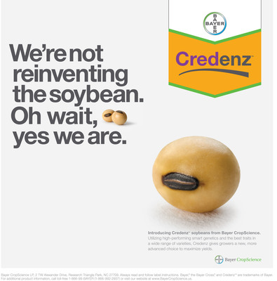 Bayer CropScience Introduces Credenz Soybean Seed